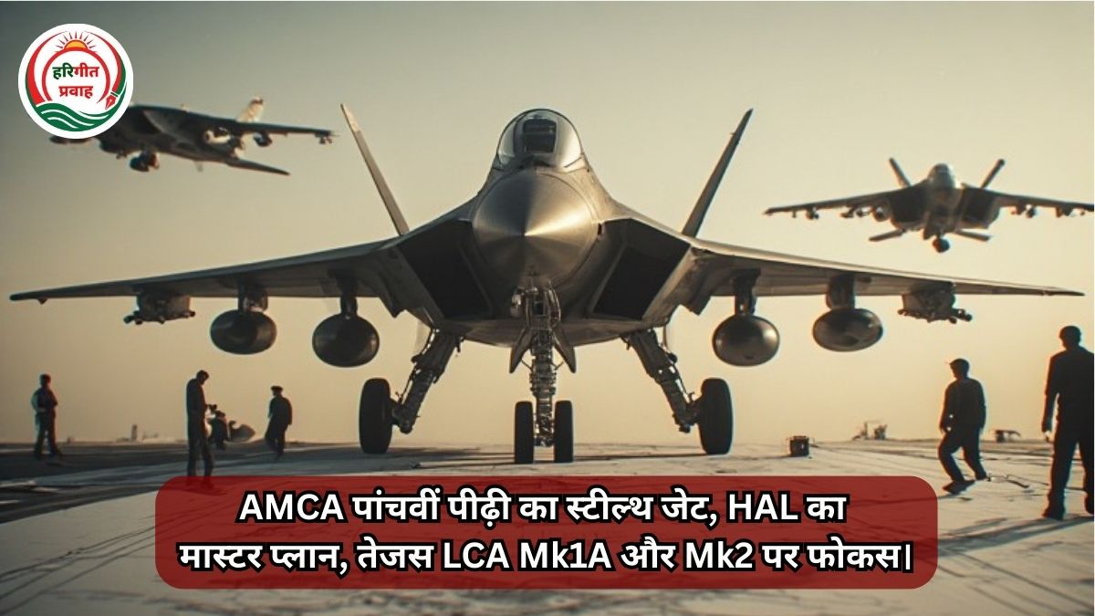 HAL का AMCA मास्टर प्लान: पांचवीं पीढ़ी के स्टील्थ फाइटर जेट का उत्पादन ...